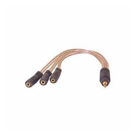 Elektormer 3.5 mm Streo Erkek /3 X 3.5 mm Streo Dişi 5+1 Kablo