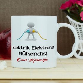 Elektrik Elektronik Mühendisi-Beyaz Kupa Bardak