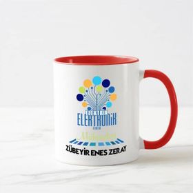 Elektrik Elektronik Mühendisi Kırmızı Kupa Bardak