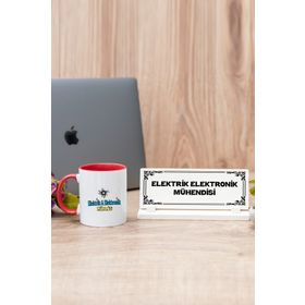 Elektrik Elektronik Mühendisi Kırmızı Kupa Bardak