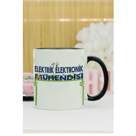 Elektrik Elektronik Mühendisi-Siyah Kupa Bardak