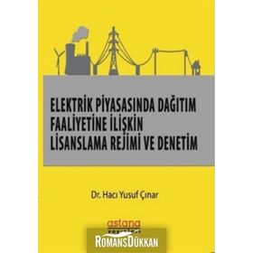 Elektrik Piyasasında Dağıtım Faaliyetine İlişkin Lisanslama Rejimi Ve Denetim - Hacı Yusuf Çınar