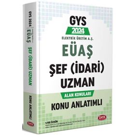 Elektrik Üretim Aş Eüaş Gys Şef İdari Uzman Alan Konuları Konu Anlatımlı - Data Yayınları