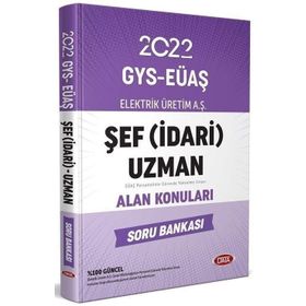Elektrik Üretim Aş Eüaş Gys Şef İdari Uzman Alan Konuları Soru Bankası - Data Yayınları