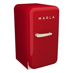 Elektromarla Retro RTR-40 Kırmızı Mini Buzdolabı