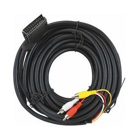Elektromer 10 m Scart Kablo