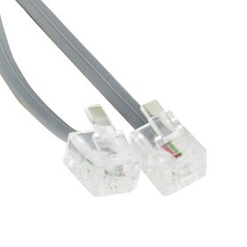 Elektromer 2 Pin Soketli 3 mt Telefon Kablosu