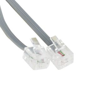 Elektromer 2 Pin Soketli 3 mt Telefon Kablosu