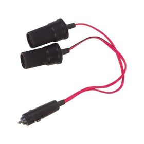 Elektromer 2'li 1 Erkek 2 Dişi Çakmak Fişi Çoklayıcı