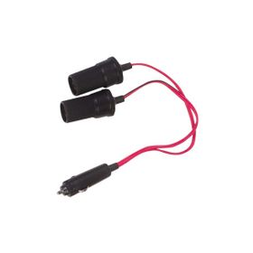 Elektromer 2'li 1 Erkek 2 Dişi Çakmak Fişi Çoklayıcı