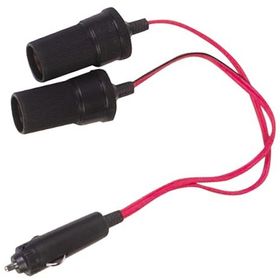 Elektromer 2'li 1 Erkek 2 Dişi Çakmak Fişi Çoklayıcı