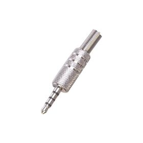 Elektromer 3.5 mm Stereo 3 Boğumlu Metal Discman Jack Fiş