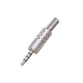 Elektromer 3.5 mm Stereo 3 Boğumlu Metal Discman Jack Fiş