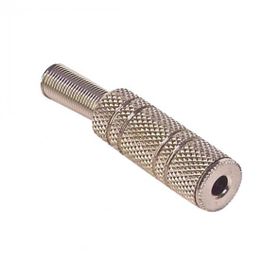 Elektromer 3.5 mm Stereo Dişi Metal Uzatma Jack