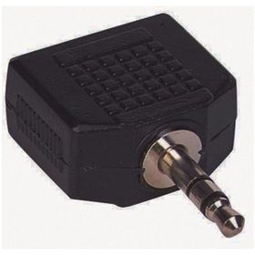 Elektromer 3.5 mm Stereo Erkek 3.5 mm 2 Dişi Çevirici Jack