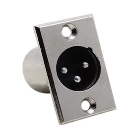 Elektromer Canon XLR 3 Pin Erkek Şase Konnektör