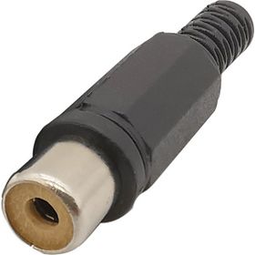 Elektromer Dişi Plastik Siyah Tos Fiş