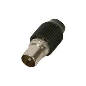 Elektromer Erkek 100 Adet 60 Ohm Siyah TV Fişi