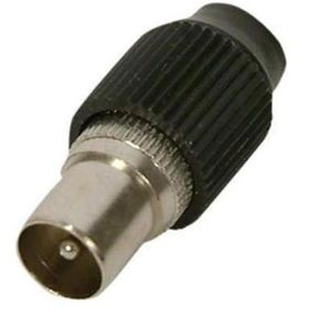 Elektromer Erkek 100 Adet 60 Ohm Siyah TV Fişi