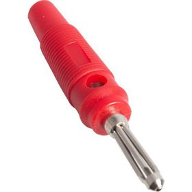 Elektromer IC-238B Banan Silikonlu Jack Siyah Kırmızı Fiş