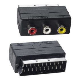 Elektromer PM-2067 Scart Erkek-Rca Dişi Ara Mini Adaptör