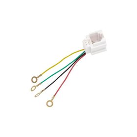 Elektromer RJ11 Soket 623K Jack 6P4C 150 mm Telefon DSL Konnektörü