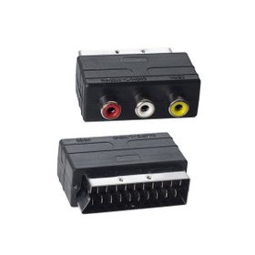 Elektromer Scart Erkek-Rca Dişi Mini Ara Adaptör