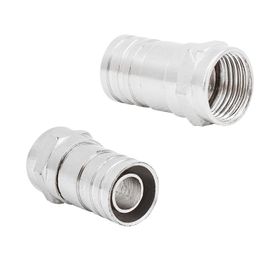 Elektromer Sıkmalı Rg6 Kısa Tip F Konnektör
