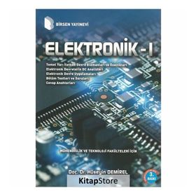 ELEKTRONIK 1 (ANALOG ELEKTRONIK - MESLEK YÜKSEKOKULLARI VE FAKÜLTELER İÇİN) - HASAN SELÇUK SELEK