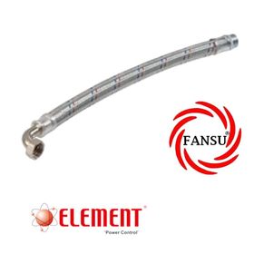Element 1 inç Dirsekli 10 Bar 80 cm Fleks Hortum