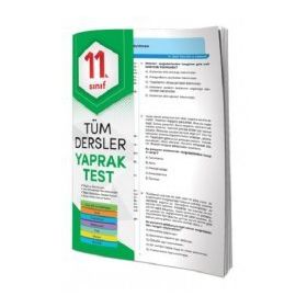 Element Yayınları 11. Sınıf Tüm Dersler Yaprak Test