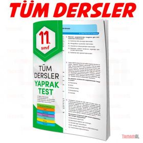Element Yayınları 11. Sınıf Tüm Dersler Yaprak Test