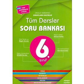 Element Yayınları 6. Sınıf Tüm Dersler Soru Bankası