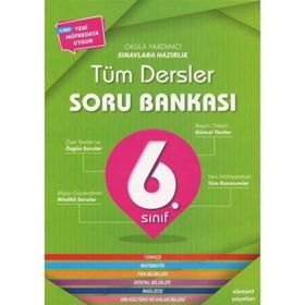 Element Yayınları 6. Sınıf Tüm Dersler Soru Bankası