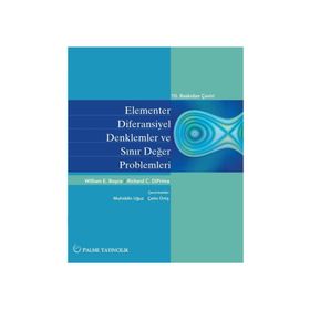 Elementler Diferansiyel Denklemler ve Sınır Değer Problemleri - William E. Boyce Richard C. Diprima