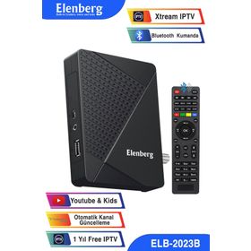 Elenberg Çanaklı Çanaksız Dahili Wi-Fi İnternet TV Destekli Bluetooth Kumandalı Full HD Uydu Alıcı