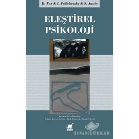 ELEŞTİREL PSIKOLOJI - D. FOX;I. PRILLELTENSKY;S. AUSTIN