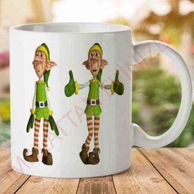 Elf Png Baskılı Kupa Bardak