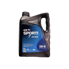 Elf Sporti 7 10W-40 Acea A3/B4 4 lt Sentetik Motor Yağı + 80 ml Cam Suyu Konsantresi