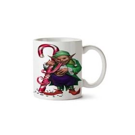 Elf Transparent Baskılı Kupa Bardak