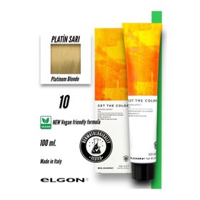 Elgon Get The Color 10 Profesyonel Oksidansız 100 ml Saç Boyası