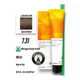 Elgon Get The Color 7.31 Profesyonel Oksidansız 100 ml Saç Boyası