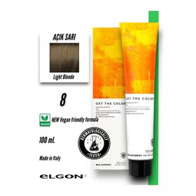 Elgon Get The Color 8 Profesyonel Oksidansız 100 ml Saç Boyası