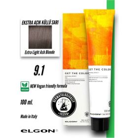 Elgon Get The Color 9.1 Profesyonel Oksidansız 100 ml Saç Boyası
