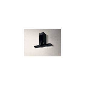 Elica Haiku BL/A/90 Black Glass Box Davlumbaz