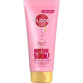 Elidor 170 ML Collagen Blends Sülfatsız Süper Moisture Boom Yoğun Nem Terapisi Saç Bakım Kremi