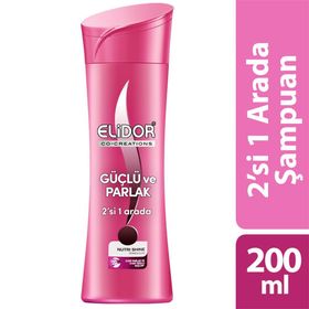 Elidor 200 ml Güçlü Parlak 2 in 1 Şampuan