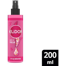 Elidor 200 ml Superblend Güçlü ve Parlak E Vitamini Makademya Yağı Kolajen Sıvı Saç Bakım Kremi