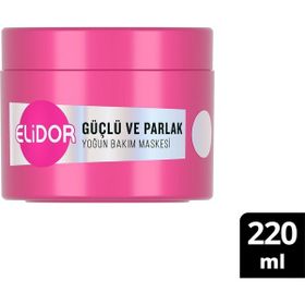 Elidor 220 ML Güçlü ve Parlak Yoğun Bakım Saç Maskesi