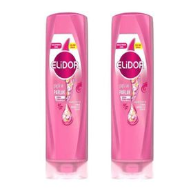 Elidor 2x350 ml Superblend Güçlü ve Parlak E Vitamini Makademya Yağı Keratin Serum Saç Bakım Kremi